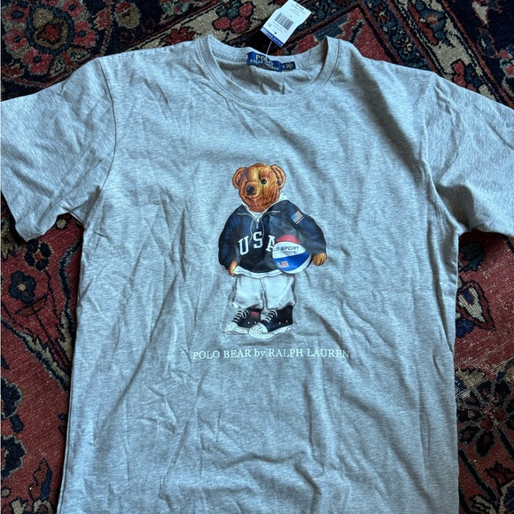 Polo Bear Graphic T-Shirt - XL NEW - Picture 1 of 7